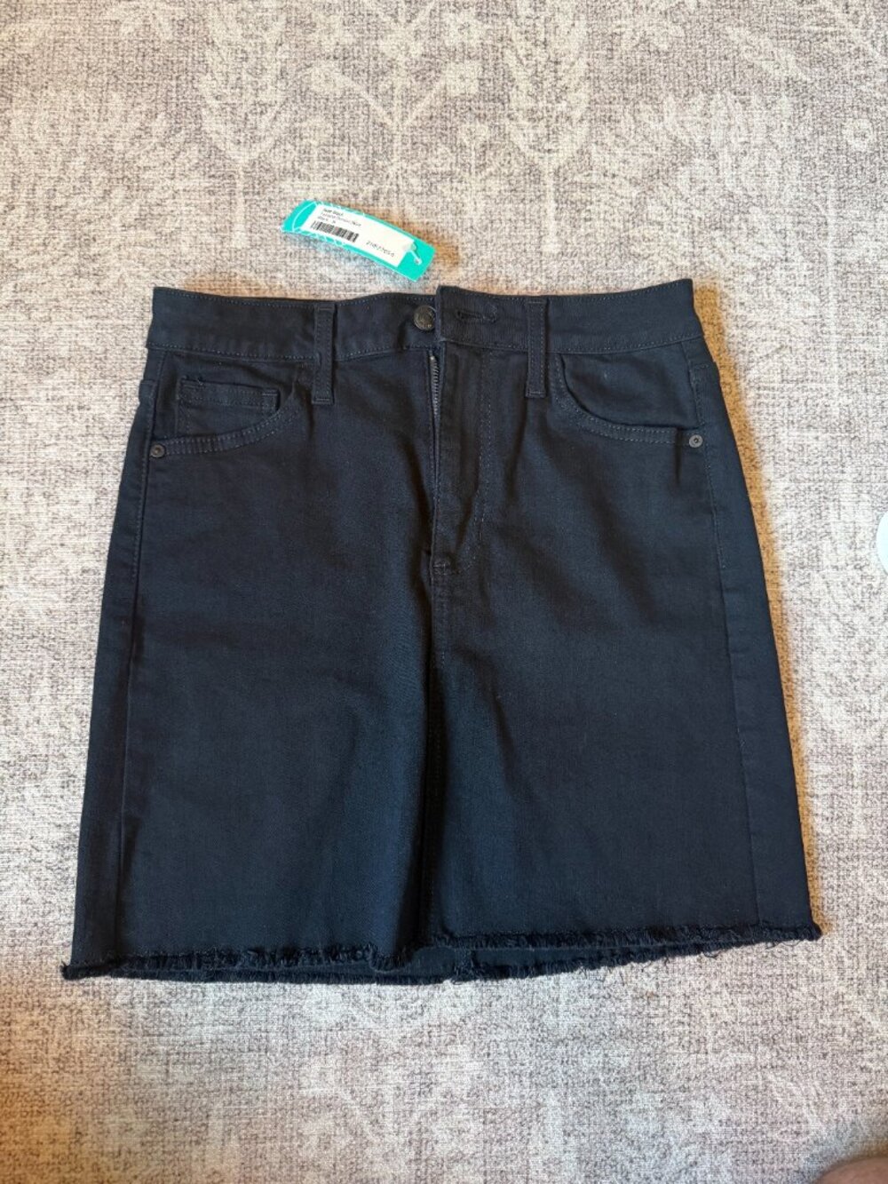 NWT Just Black Tatiana Denim Skirt Black Size S